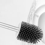 Brosse WC Silicone<br> Design Aluminium