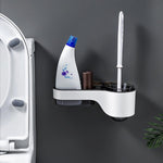 Brosse WC Silicone<br> Mural Design Sans Vis