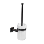 Brosse WC<br> Design Noir Sobre - Toilette-WC