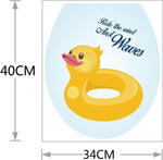 Sticker Toilette<br> Abattant WC Bouée Canard