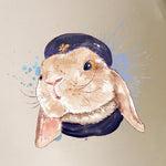 Sticker Toilette<br> Abattant WC Lapin Design