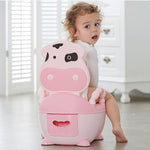 Pot Bébé Toilette<br> Petite Vache Rose