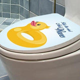 Sticker Toilette<br> Abattant WC Bouée Canard