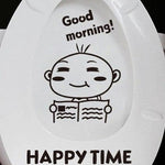 Sticker Toilette<br> Happy Time Abattant WC