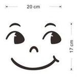 Sticker Toilette<br> Smiley Enfant