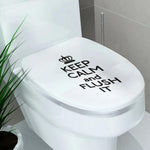 Sticker Toilette<br> Abattant WC Keep Calm