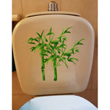 Sticker Toilette<br> Abattant WC Bambou