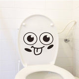 Sticker Toilette<br> Smiley Mignon