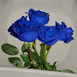 Sticker Toilette<br> Abattant WC Roses Bleues