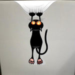 Sticker Toilette<br> Abattant WC Chat qui Glisse