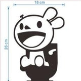 Sticker Toilette<br> Lapin Heureux