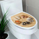 Sticker Toilette<br> Abattant WC Cailloux Mignons