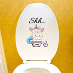 Sticker Toilette<br> Petite Licorne