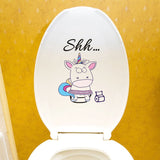 Sticker Toilette<br> Petite Licorne