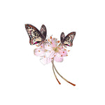 Sticker Toilette<br> Abattant WC Fleur Papillons