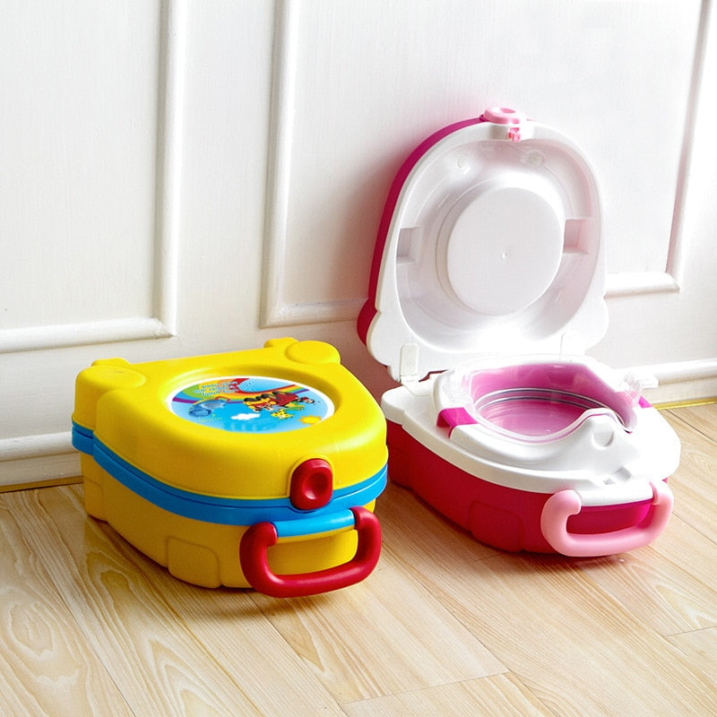 Wakects Pot Bébé Toilette de Voyage Portable Design Amusant pour