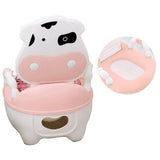 Pot Bébé Toilette<br> Petite Vache Rose