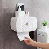 Porte Papier Toilette<br> Mural Design Moderne - Toilette-WC