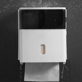 Porte Papier Toilette<br> Mural Moderne avec Stockage - Toilette-WC