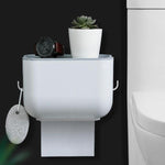 Porte Papier Toilette<br> Mural Moderne avec Support - Toilette-WC