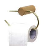 Porte Papier Toilette<br> Bois Nordique Cylindre - Toilette-WC