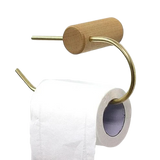 Porte Papier Toilette<br> Bois Nordique Cylindre - Toilette-WC