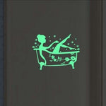 Sticker Toilette<br> Baignoire Phosphorescent