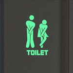 Sticker Toilette<br> Envie Pressante Phosphorescent