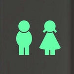 Sticker Toilette<br> Garçon Fille Phosphorescent