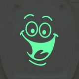 Sticker Toilette<br> Smiley Abattant WC Phosphorescent