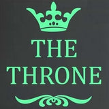 Sticker Toilette<br> The Throne Phosphorescent