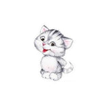 Stickers Toilette<br> Petit Chaton