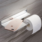 Porte Papier Toilette<br> Aluminium Avec Support - Toilette-WC