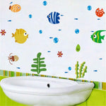 Sticker Toilette<br> Aquarium Coloré