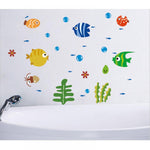 Sticker Toilette<br> Aquarium Coloré