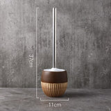 Brosse WC<br> Design Céramique - Toilette-WC
