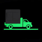 Sticker Toilette<br> Camion Phosphorescent