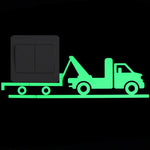 Sticker Toilette<br> Camion Remorque Phosphorescent