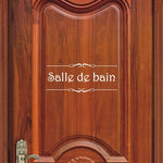 Sticker Toilette<br> Salle de Bain