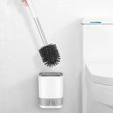 Brosse WC Silicone<br> Design Aluminium