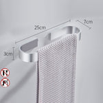 Porte Serviette Mural Design Aluminium - Toilette-WC