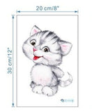 Stickers Toilette<br> Petit Chaton